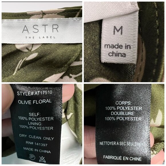 Astr Green Floral Blouse - Picture 4 of 11